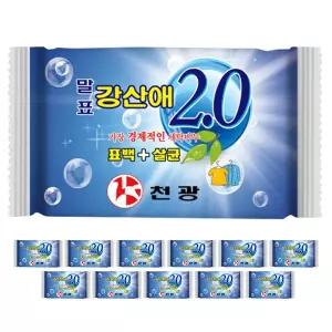 말표 강산애 2.0 비누 빨래 세탁 비누 200g 12개