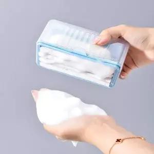 세탁 깔끔하고 유용한 롤러형 빨래비누 케이스 1+1