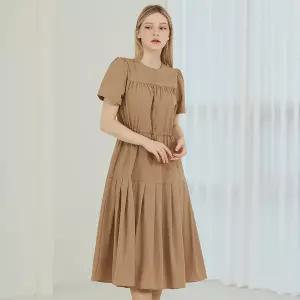 [모리스커밍홈] 셔링스트링플리츠원피스_M2602OP020A