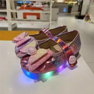 토박스 베이비브레스 (150-190mm) 키즈 아리엘 LED 구두 메리제인 신발 아동 BBKCG1TSAR11 BBKCG1TSAR11CAD