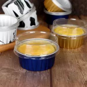 푸딩 머핀 컵케이크 호일 가정용 오븐 뚜껑 알루미늄 내열 일회용 컵 케이