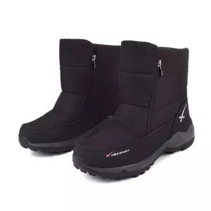 따뜻한 털 내피 방한부츠 겨울 털부츠 발목 미들부츠 방한운동화 남자정장구두