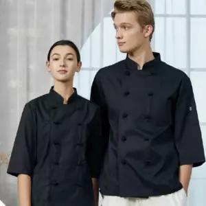 6사이즈 1개 7부조리복 요리사복 조리사복 호텔조리복 YtC6+7hSw