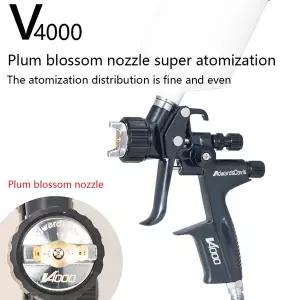 호환  자동차 페인트 스프레이 건 고분무 페인트 절약 스프레이 병 매화 노즐 유성 수성 특수 건