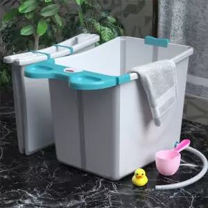 반신욕 접이식욕조 가정용욕조 홀로사우나 공간절약 목욕통