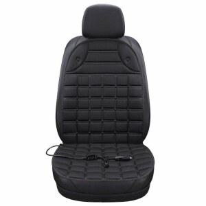 자동차온열방석 전기방석 가열 USB 등받이 온열 차량용 쿠션 따뜻한 사무실 급속 블랙