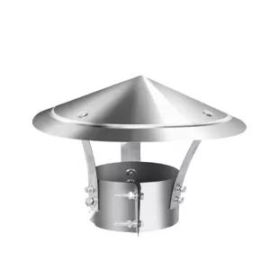 스텐 굴뚝 레인 배관 배기 벽난로연기 파이프커버 캡 뚜껑커버 삿갓 지붕 화목난로 덮개