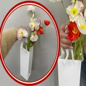 하노빅 와인쇼핑백 종이쇼핑백 와인병쇼핑백 와인케이스