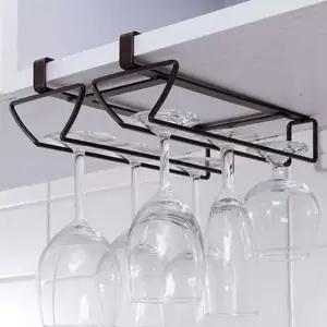 쿨샵 우드 와인케이스 와인잔걸이 선반걸이 브라운 나무 270mm [f99D135]