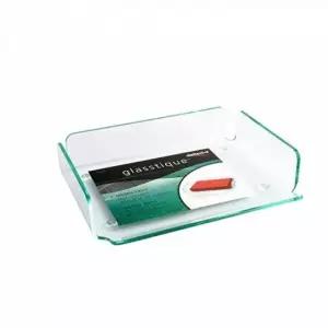 TBZ 아크사인 아크릴받침대 170x135x35 mm) 4636 아크릴받침대 책상정리 서류정리