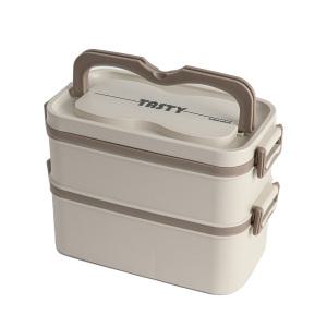 블랑블랙 보온보냉 2단 스텐 도시락통 전자레인지 직장인 학생 샐러드 런치박스