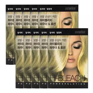 세화 하이블리치 파우더 앤 로션 탈색약 10개