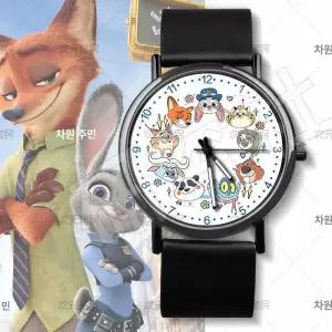 주토피아 초등학생 어린이 손목시계 디지털 방수 캐릭터 스포츠 시계