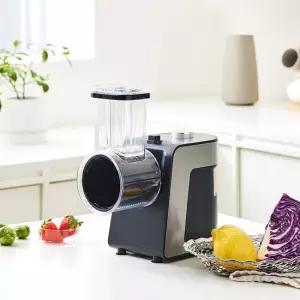 클린슨 전동 채칼 채써는기계 오토 슬라이서 야채 당근 무생채 자동채칼