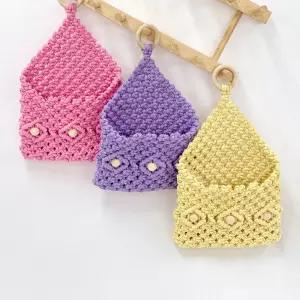 레터랙 포켓 벽장식 월행잉 만들기 키트 마크라메 DIY MCT6+3oGT