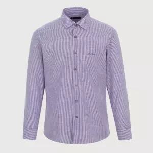 [롯데백화점]웰메이드 어반퍼플 투톤 스트라이프 셔츠 MITNL5S1221