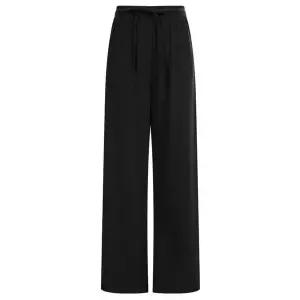 [NS홈쇼핑][샵앤] 여성 봄신상 허리밴딩 데일리 골지 노바와이드 팬츠 PIC-WPT-21106-블랙..