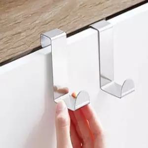 문걸이행거 훅걸이 2p 도어훅 문행거 걸이행거 스틸 문옷걸이