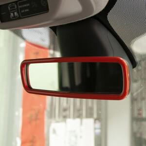 호환 백미러 프레임 장식 커버 자동차 스티커 메르세데스 스마트 453 Forfour Fortwo 인테리어 액세서리 스