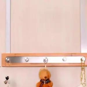 [생활] 대나무 도어 훅 옷걸이 문걸이 모자걸이 벽걸이 수납 정리함