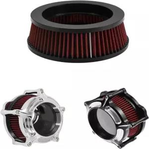 할리 스포츠스터 XL 투어링 FLHR 다이나 소프트테일 레드를 위한 HDBUBALUS 모터사이클 에어 필터 요소