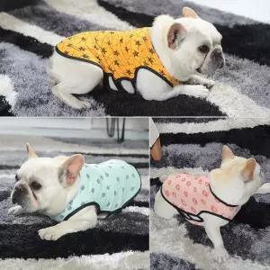 프렌치불독 옷 순면 여름 티셔츠 실내복 퍼그 나시