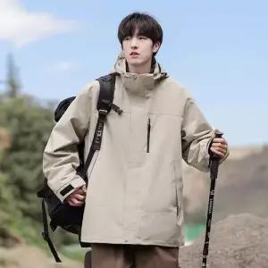 방수 봄가을 남성패션 트렌치코트 야상사파리 등산 DL3