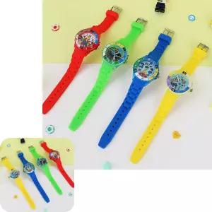 아동 바늘 베젤 옥스포드 어린이손목 라이트 키즈워치 시계 블록 초등학생 캐릭터
