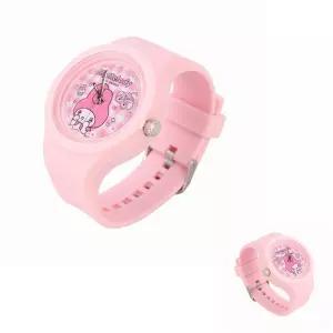 초등 어린이 손목 마이멜로디 캐릭터시계 바늘 워치 실리콘 아동 학생
