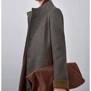 EAMT 모직 여사친 롱 빈티지 고지식인풍 코트 고감 하이넥 YJ1