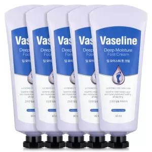 바세린 풋크림 발크림 대용량 60ml 5개 고운발