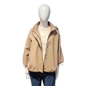 [롯데백화점]페이지플린 후드탈부착 7부소매레더자켓(F4AJK001A)