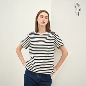 [정상가 59000원][1종] 머티리얼랩 25SS 이집트GIZA코튼 100% 60s더블 티셔츠