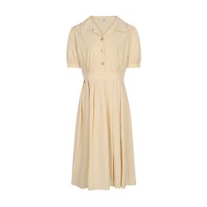 (레코브) 카라 플리츠 반팔 원피스(LC61C7OP531A)