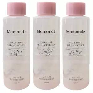 마몽드 모이스처 스킨 320ml x 3개 대용량 여성용 화장품 스킨로션