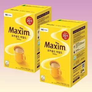 맥심 모카골드 마일드 커피믹스 12g 180개입 2개 (360개)