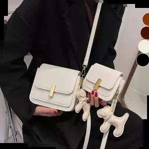 버킷백 여자 미니 크로스백 스퀘어백 키링 파우치 포함