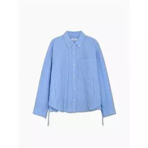 [리스트][봄]스트라이프 밑단스트링 셔츠[35718469]