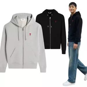 (국내발송) 아미후드집업 (BFUSW435 73)