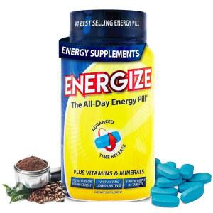 아이사토리 에너자이징 카페인 알약 - 충돌 없이 빠르게 작용하며 하루 종일 에너지 지원을 위한 타임 릴리스 남녀를 영양 및 지구력 무트로픽 보충제 (84 정제)