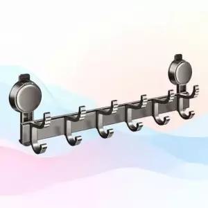 [생활] 화장실 다용도 걸이 7p 타일 벽 고리 후크 무타공