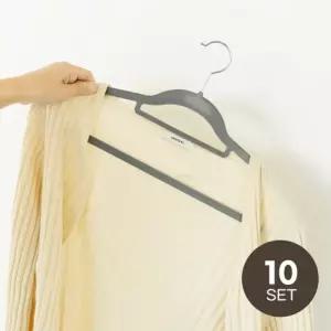 모넌 벨벳 논슬립 옷걸이/바지 집게 양말 코팅 정장 매장 셔츠 업소 재킷 어깨 자켓 목욕탕 라운드