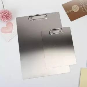 [에이치플러스몰]서류 스틸 추천 집게 보드(소) 꾸안꾸 메뉴판 받침대