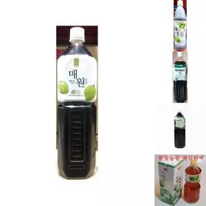 (매원 1.5L) 매실농축액/매실청/매실/액기스/음료/엑기스/업소용/원액/디저트/손님용/매실음료/대용량/매실