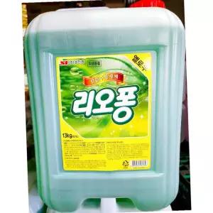 성진켐 리오퐁 세제 13kg 업소용 설거지 주방 세정제 청소 액체