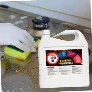 기름때싹 4L 4개 제거 오븐 불판 업소용 세정제 청소 주방