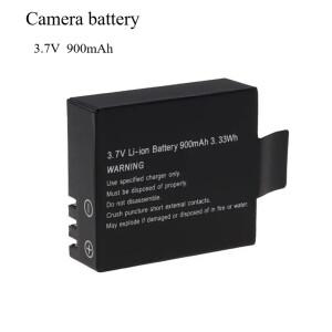 SJ4000 WiFi 액션 카메라 교체 SJCAM 배터리 용 3.7V 900mAh 충전식 리튬 이온