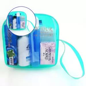 쌍문상회 여행용 엘라스틴 샴푸 치약 칫솔 비누 면도기 A호 7종