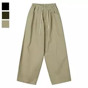 [리빌모아]남자 원턱 밴딩 와이드 코튼팬츠 GN-PTA-Q016-베이지