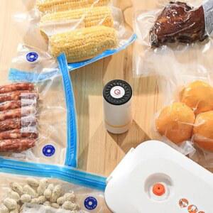 가정용 진공 포장용 전기 공기 펌프 휴대용 USB 미니 진공기 충전식 진공 포장 씰링 기계